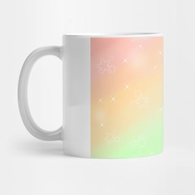 Rainbow Gradient Sparkle by LadybugDraws